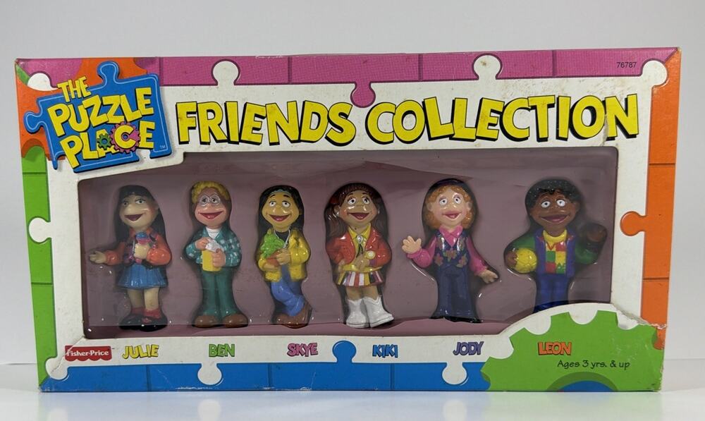 Vintage Fisher-Price The Puzzle Place Friends Collection 76787 - New